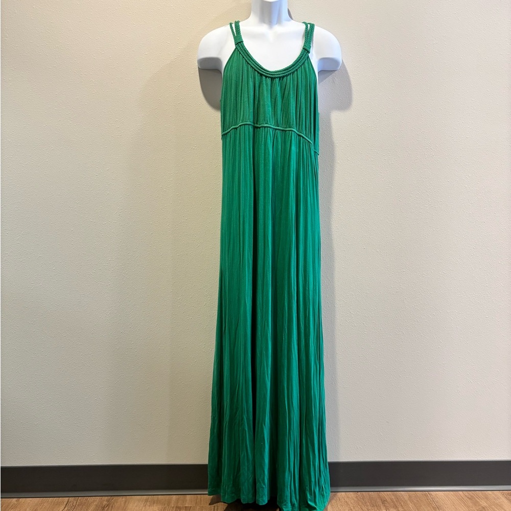 a.n.a Vibrant Green Maxi Dress